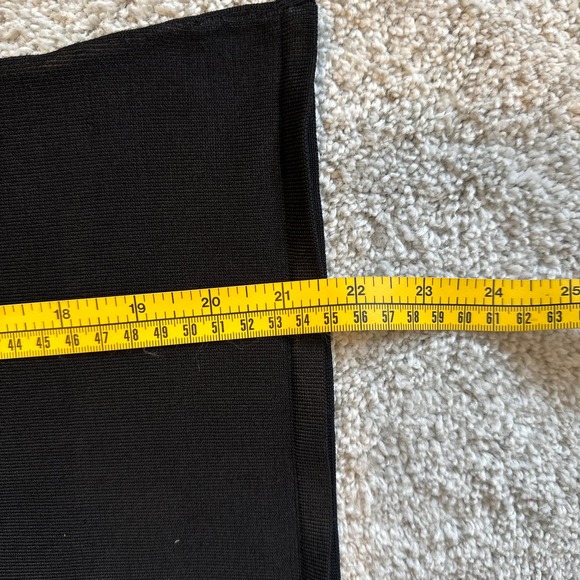 Sao Paulo Black Stretch Tank Sweater Metal Buckle Design at Chest Size 6 - Picture 10 of 10